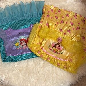 2 princess nightgowns. Good used condition.